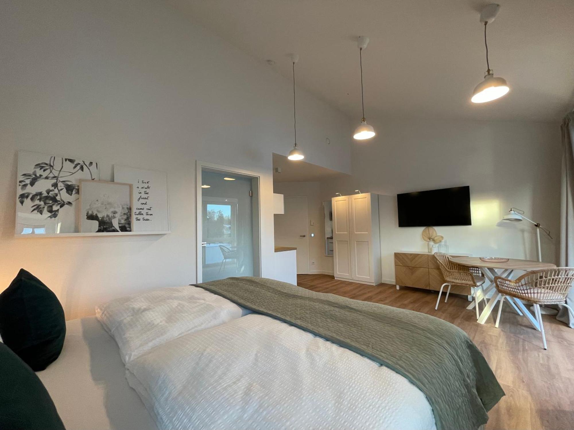Moderne Neue Apartments Zum Wohlfuehlen Im Boardinghouse Bed & Butter Hasbergen Dış mekan fotoğraf