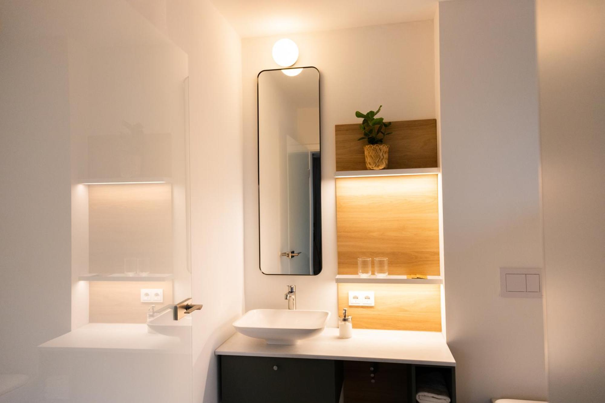 Moderne Neue Apartments Zum Wohlfuehlen Im Boardinghouse Bed & Butter Hasbergen Dış mekan fotoğraf
