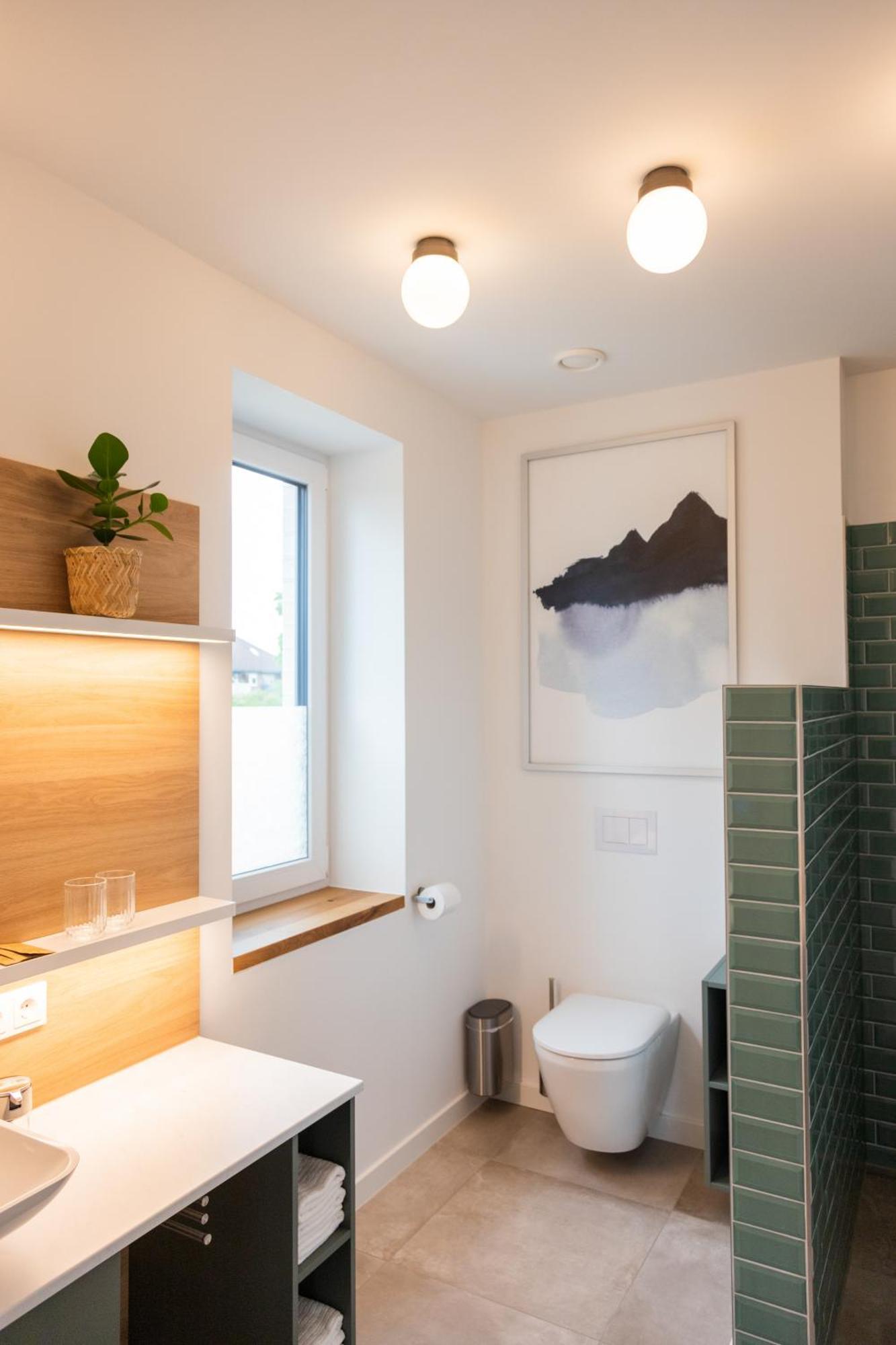 Moderne Neue Apartments Zum Wohlfuehlen Im Boardinghouse Bed & Butter Hasbergen Dış mekan fotoğraf