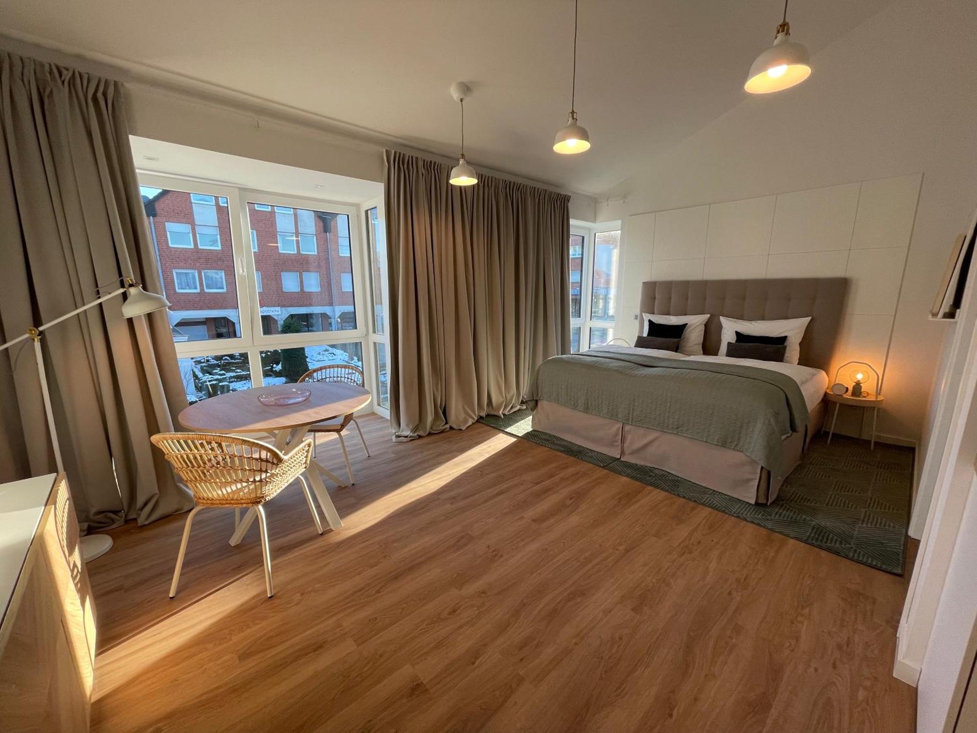 Moderne Neue Apartments Zum Wohlfuehlen Im Boardinghouse Bed & Butter Hasbergen Dış mekan fotoğraf
