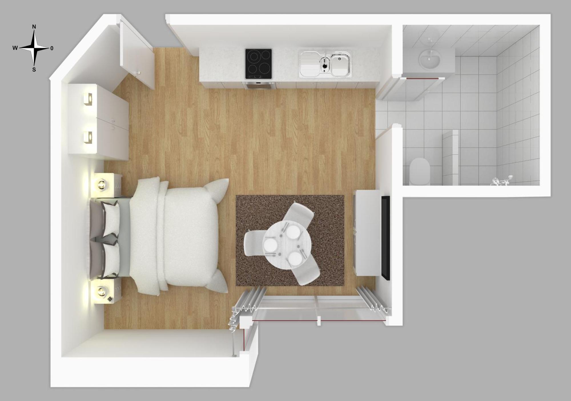 Moderne Neue Apartments Zum Wohlfuehlen Im Boardinghouse Bed & Butter Hasbergen Dış mekan fotoğraf