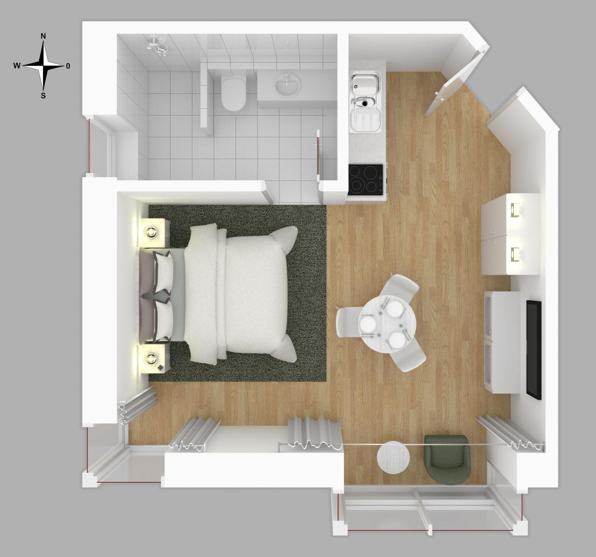 Moderne Neue Apartments Zum Wohlfuehlen Im Boardinghouse Bed & Butter Hasbergen Dış mekan fotoğraf